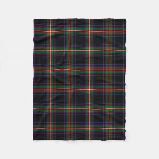 Couverture Polaire Tartan Plaid du clan écossais Watt (Devant)