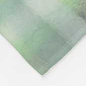 Couverture Polaire Tartan plaid moderne pastel jaune bleu gris vert (Coin)