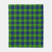 Couverture Polaire Tartan plaqué Blackwatch (Devant)