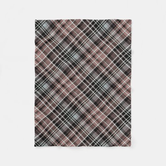 Couverture Polaire Tartan plat classique (Devant)