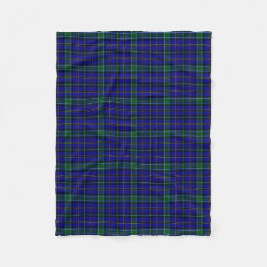 Couverture Polaire Tartan Tartan, Clan écossais (Devant)