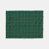 Couverture Polaire Tartan vert vif (Devant (Horizontal))