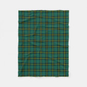 Couverture Polaire Tartan vert vif (Devant)