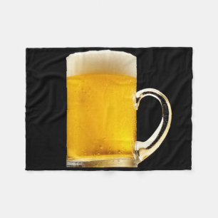 Couverture Polaire Tasse de bière mousseuse