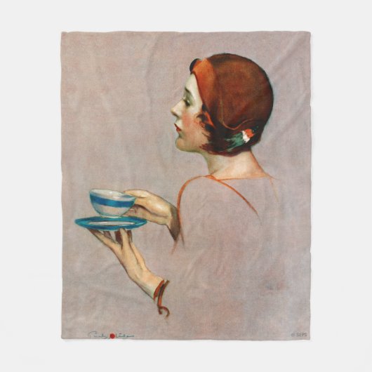 Couverture Polaire Tasse de Java (Devant)