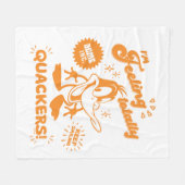 Couverture Polaire Tasty Retro DAFFY DUCK™ (Devant (Horizontal))