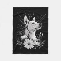 Tatouage de style rétro Amoureux des chiens canadi