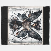 Couverture Polaire Tatouages de fées gothiques asiatiques de beauté s (Devant (Horizontal))