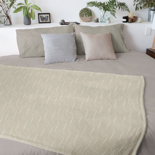 Couverture Polaire Taupe