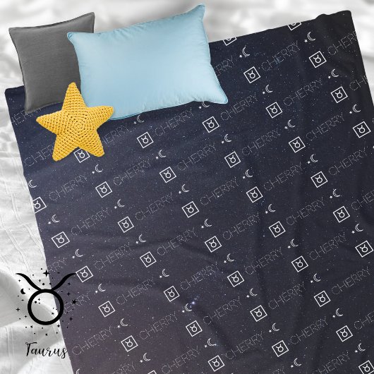 Couverture Polaire Taurus Zodiac Nom du signe Constellation Astrologi