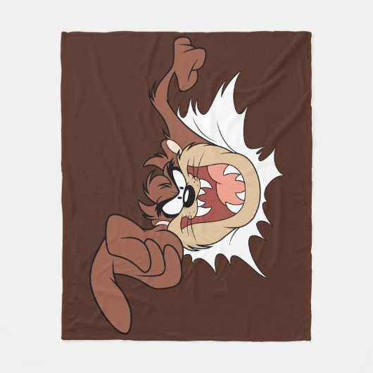 Couverture Polaire TAZ™ Bursting Through Page (Devant)