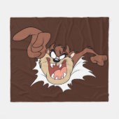 Couverture Polaire TAZ™ Bursting Through Page (Devant (Horizontal))