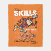 Couverture Polaire TAZ™ - Compétences papa (Devant)