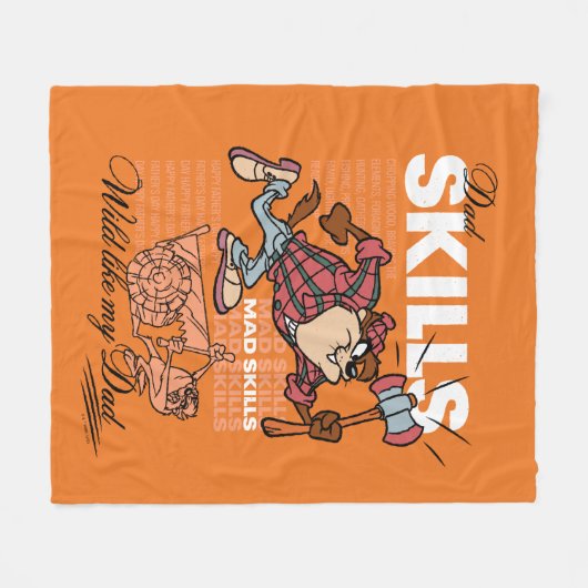 Couverture Polaire TAZ™ - Compétences papa (Devant (Horizontal))