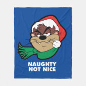 Couverture Polaire TAZ™ "Naughty Not Nice" (Devant)