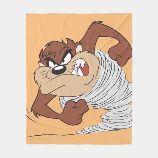 Couverture Polaire TAZ™ spinning fast (Devant)