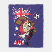 Couverture Polaire TAZ™ Team Australia Soccer Graphic (Devant)