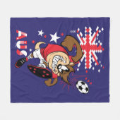 Couverture Polaire TAZ™ Team Australia Soccer Graphic (Devant (Horizontal))