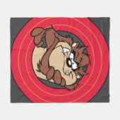 Couverture Polaire TAZ™ Through LOONEY TUNES™ Circles (Devant (Horizontal))