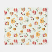 Couverture Polaire Tea Time Seamless Motif Baby (Devant (Horizontal))