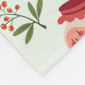 Couverture Polaire Tea Time Seamless Motif Baby (Coin)