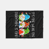 Couverture Polaire Teacher It's Fine We're Fine Everything Is Fine Gn (Devant (Horizontal))