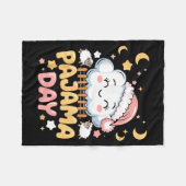 Couverture Polaire Teacher Pajama Day Shirt, Funny Cloud Sleever Scho (Devant (Horizontal))