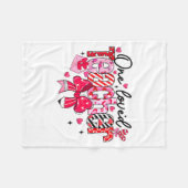 Couverture Polaire Teacher Valentine Loved Teacher Valentine's Day Co (Devant (Horizontal))