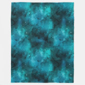 Couverture Polaire Teal Galaxy Series 7 (Devant)