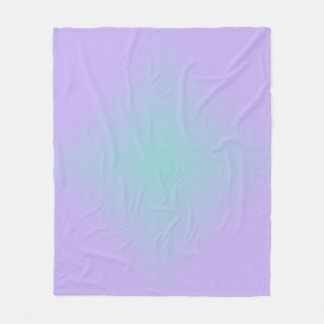 Couverture Polaire Teal Lavender Glow