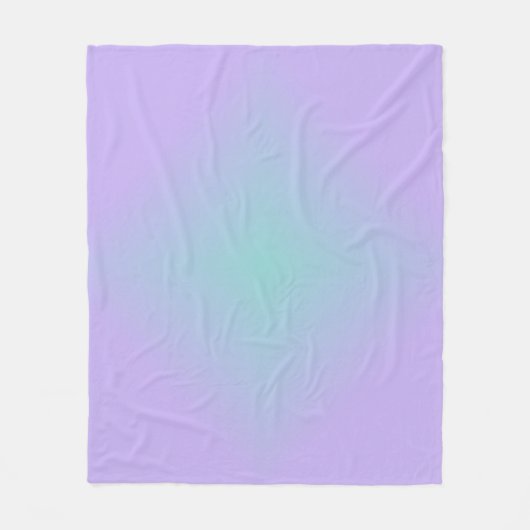Couverture Polaire Teal Lavender Glow (Devant)