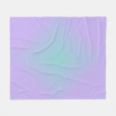Couverture Polaire Teal Lavender Glow (Devant (Horizontal))