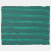Couverture Polaire Teal pinstripes (Devant (Horizontal))