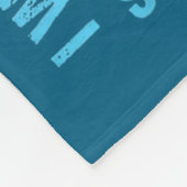 Couverture Polaire Teal Purple Ribbon Suicide Awareness Flag Brother  (Coin)