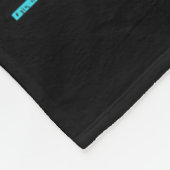 Couverture Polaire Teal Purple Ribbon Suicide Awareness Flag Student (Coin)