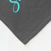 Couverture Polaire Teal Purple Suicide Prevention Awareness Nephew He (Coin)