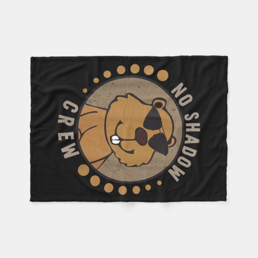 Couverture Polaire Team No Shadow Crew Groundhog Day  (Devant (Horizontal))