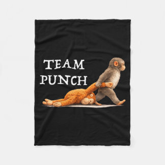 Couverture Polaire Team Punch Baby Monkey