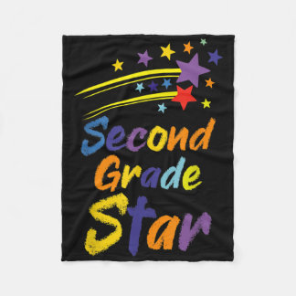Couverture Polaire Team Second 2nd Grade Back To School Student Teach