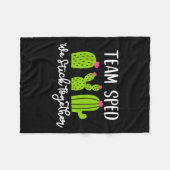 Couverture Polaire Team Sped We Stick Together Teacher Teaching Men W (Devant (Horizontal))