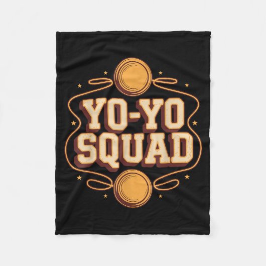 Couverture Polaire Team Yoyo Player Squad Yo-yo (Devant)