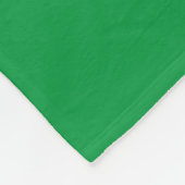 Couverture Polaire TEAMWORK Fun Athletic Green Black White Stripes (Coin)
