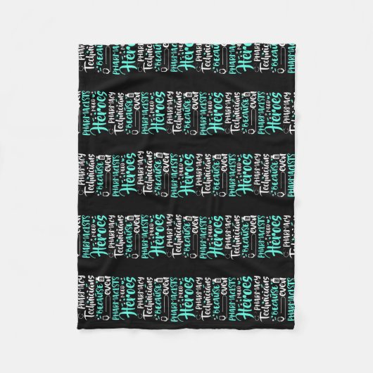 Couverture Polaire Technicien en pharmacie parce que le pharmacien a  (Devant)