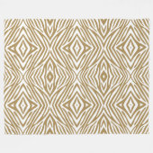 Couverture Polaire Teck Neutral Zebra (Devant (Horizontal))