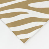 Couverture Polaire Teck Neutral Zebra (Coin)