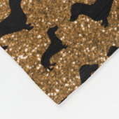 Couverture Polaire Teckels nommés personnalisés de parties (Coin)