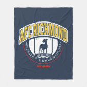Couverture Polaire Ted Lasso | AFC Richmond Athletic Circle Badge (Devant)