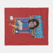 Couverture Polaire Ted Lasso | Dani Rojas Bobblehad (Devant (Horizontal))