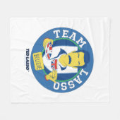 Couverture Polaire Ted Lasso | Team Lasso Tea Iconic Avatar (Devant (Horizontal))