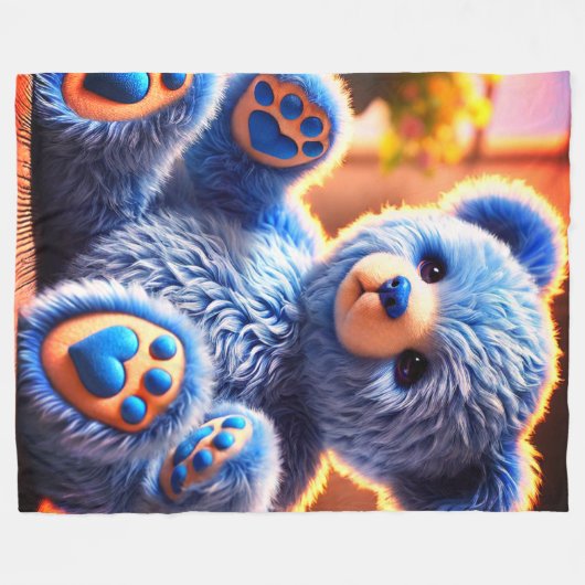 Couverture Polaire Teddy Bear (Devant (Horizontal))